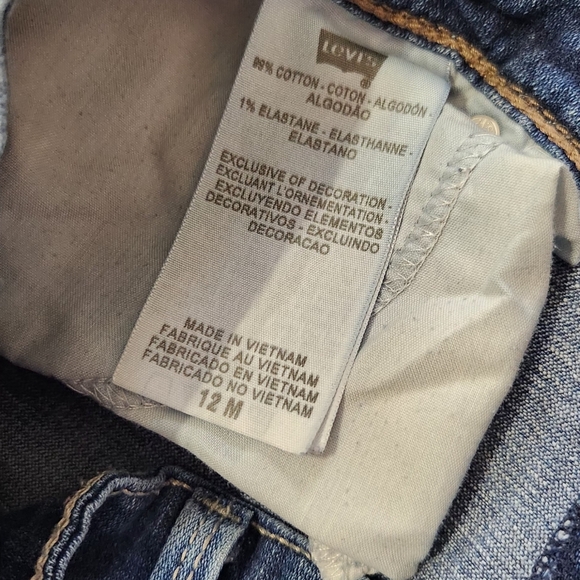 LEVIS womens 529 Curvy Boot Cut size 12M Medium wash jeans - Picture 7 of 9